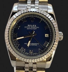 Rolex Lady Datejust Blue Roman 36mm