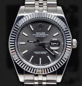 Rolex-Datejust Dark Grey Jubilee