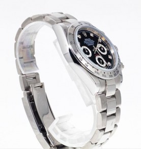 Rolex-Daytona Black Classic Diamonds