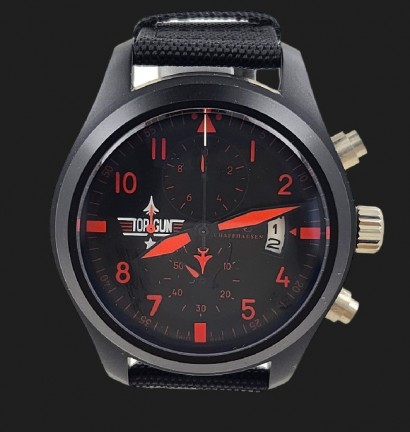 IWC Topgun Black - Red Dial