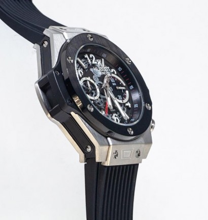 Hublot Big Bang Unico Black Magic Silver Skeleton