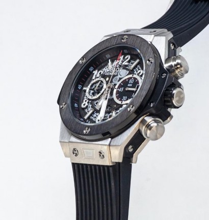 Hublot Big Bang Unico Black Magic Silver Skeleton