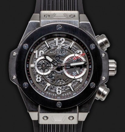 Hublot Big Bang Unico Black Magic Silver Skeleton