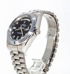 Rolex Day-Date Black Diamonds