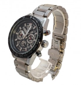 TAG Heuer Carrera Calibre 02 Skeleton Grey Steel