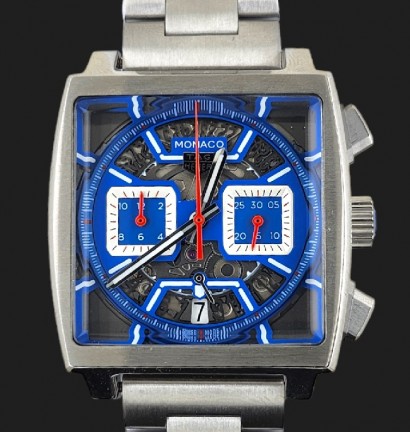 TAG Heuer Monaco Skeleton Blue